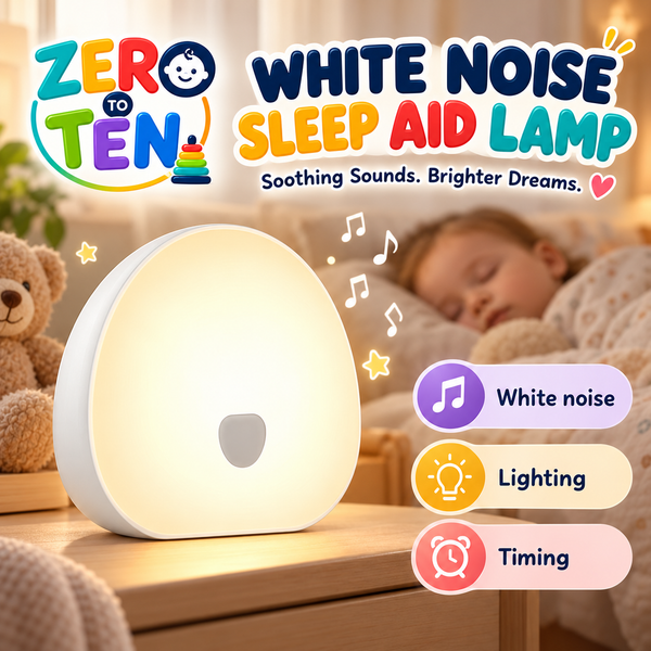 Baby White Noise Sound Machine with Night Light