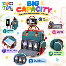 Multi-Purpose Baby Essentials Organizer Bag