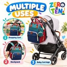 Multi-Purpose Baby Essentials Organizer Bag