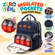 Multi-Purpose Baby Essentials Organizer Bag