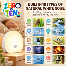 Baby White Noise Sound Machine with Night Light