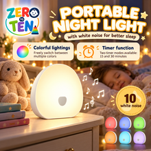 Baby White Noise Sound Machine with Night Light