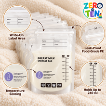 Breast Milk Storage Bag (Temperature Sensitive)