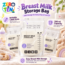Breast Milk Storage Bag (Temperature Sensitive)